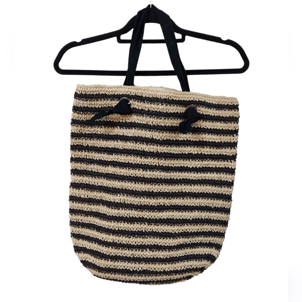 NWT Gap Straw Tote Soulder Bag